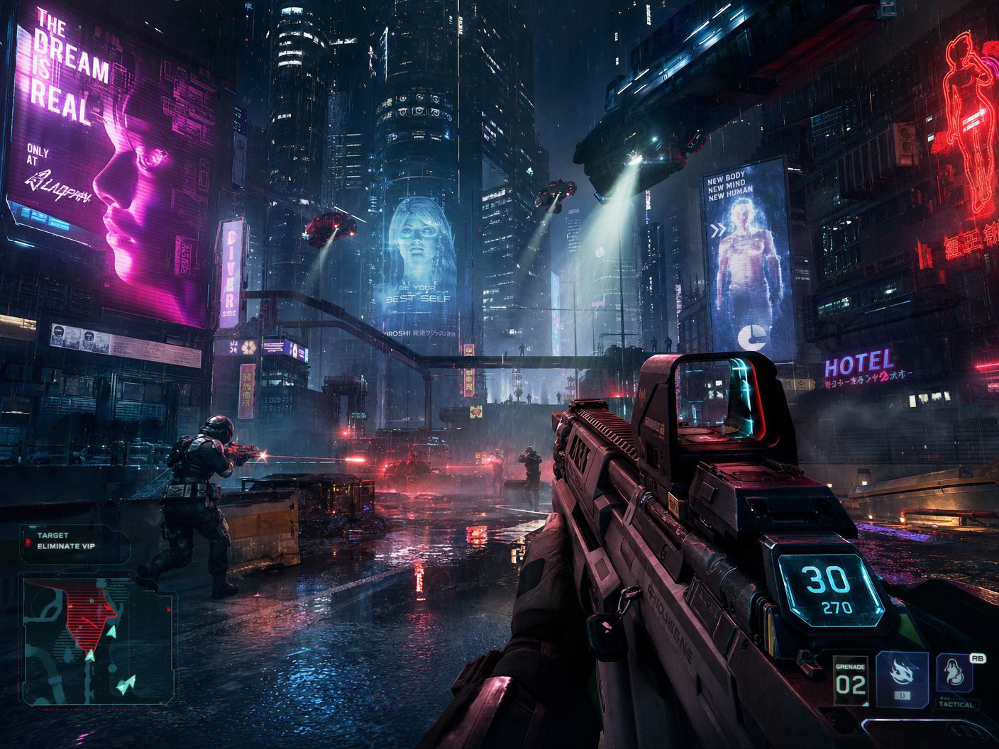 NeonStrike game screenshot