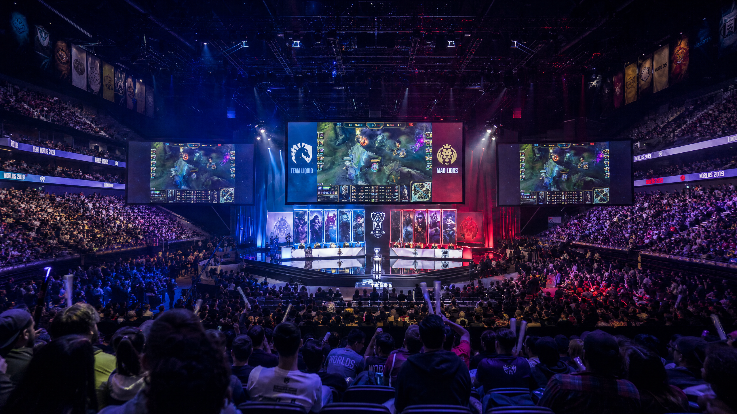 Esports tournament arena